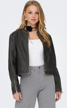 Only - onlMindy Faux Leather Washed Jacket