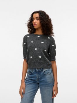Vero Moda - vmDoffy Intarsia 2/4 Pullover