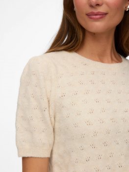 Vero Moda - vmDoffy Stitch 2/4 O-neck Pullover