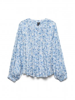 Vero Moda - vmBliss LS O-neck Detail Top