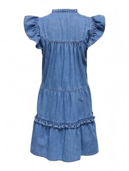 Only - onlShania SL Frill Short DNM Dress
