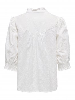 Only - onlRaya 3/4 Embroidery Shirt