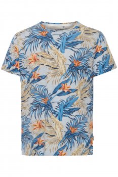 Blend - T-shirt 20715669 Bladmönstrad