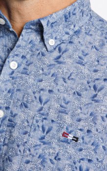 Bison - K.Ä. Skjorta 80-202191 Småblommig