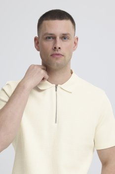 Blend - Piké 20720890 Våffelstruktur, Zip