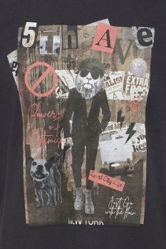 Blend - T-shirt 20717965 Lejon i kavaj