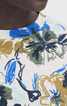 Blend - T-shirt 20718285 Blommig