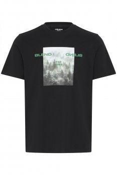 Blend - T-shirt 20720308 Fotoprint, Skog