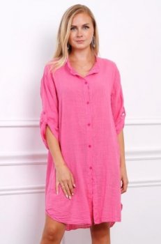 Chana - Långskjorta CH73 Lin