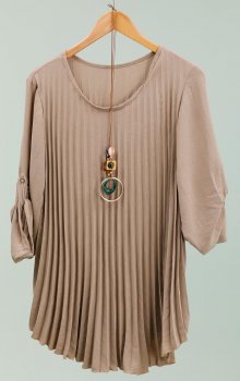 Chana - Blus H201/H301 Plisserad