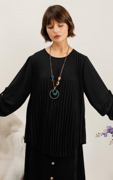 Chana - Blus H201/H301 Plisserad