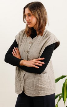 Chana - Jackväst G303 Lättvikt, Knappar