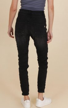 Chic - Jeans 3196 Halvdolda knappar, Tvättad