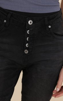 Chic - Jeans 3196 Halvdolda knappar, Tvättad