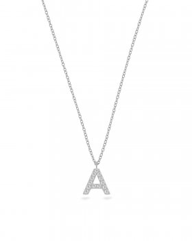 Edblad - Letter Necklace Sparkle A-Ö
