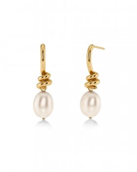 Edblad - Swivel Earrings Pearl S