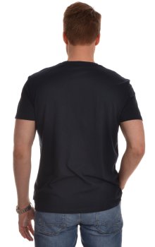 EDC - T-shirt 031CC2K301 Print på bröstet