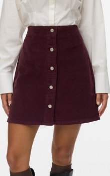 Vero Moda - vmEtta HW Short Cord Skater Skirt