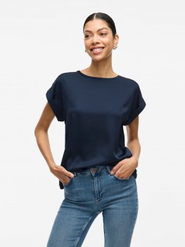 Vila - Viellette SS Satin Top