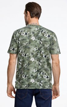 Jacks - T-shirt 3-400088 Bladmönstrad