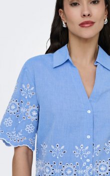 JDY - jdyMarina 2/4 Embroidery Shirt