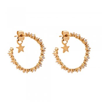 Lily and Rose - Capella Hoops Earrings