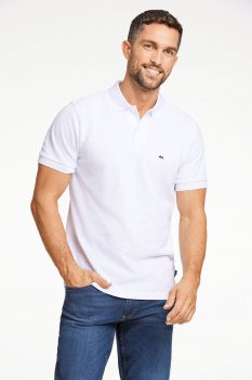 Lindbergh Blue - Piké 30-422045 Enfärgad