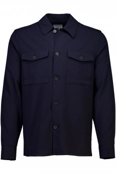 Lindbergh White - Overshirt 30-305044 Bröstfickor