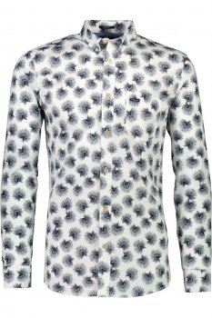 Lindbergh Blue - Skjorta 30-220156 Mönstrad