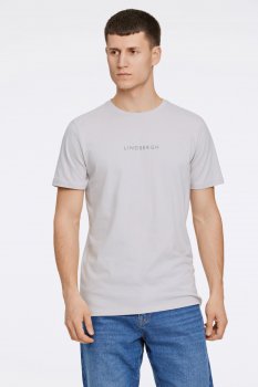 Lindbergh White - T-shirt 30-400200B Mindre Logo