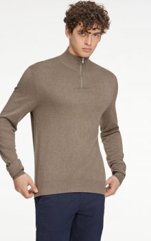 Lindbergh White - Tröja 30-800173 Halvzip