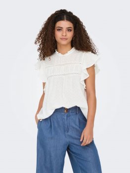 Only - onlKatti SS Dobby Top