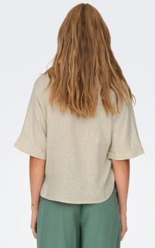 Only - onlBruxelles SS Linen Shirt