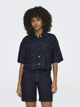 Only - onlCleo SS Crop DNM Shirt
