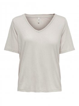 Only - onlElise SS V-neck Top