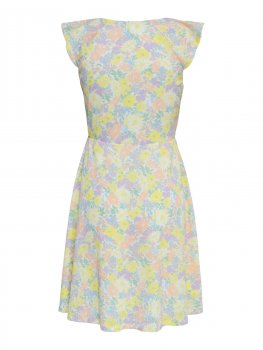 Only - onlPella SL Ruffle Dress Sunflower Print
