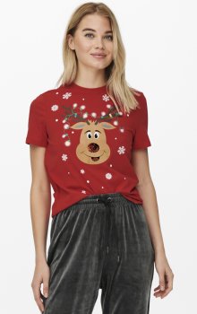 Only - onlXmas SS Sequins Top