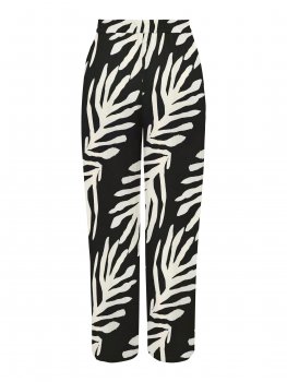 Only - onlNova Lux Palazzo Pant Upscale Palm Print