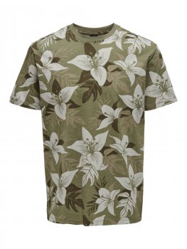 Only & Sons - onsFloral Reg SS AOP Tee