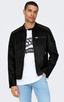 Only & Sons - onsGus Faux Suede Racer Jacket