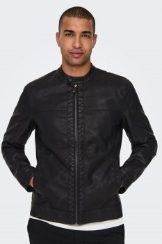 Only & Sons - onsMike PU Racer Jacket