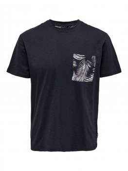 Only & Sons - onsPerry Reg Leaf Pocket Tee