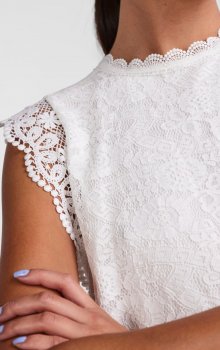 Pieces - pcOlline SL Lace Top