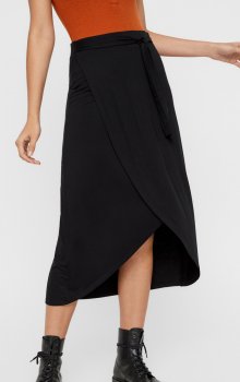 Pieces - pcElonora HW Midi Wrap Skirt