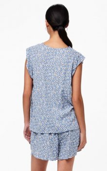 Pieces - pcNya SL V-neck Top Flower Print