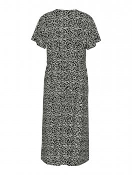 Pieces - pcNya SS V-neck Midi Dress Ditsy Flower Print