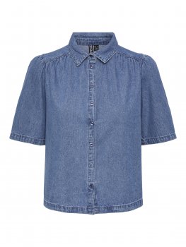 Pieces - pcMag SS Denim Shirt