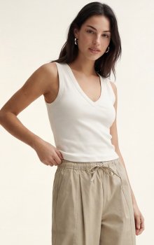 Vero Moda - vmChloe Short Deep V-neck Top