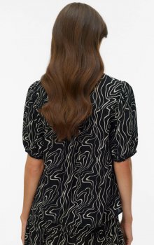 Vero Moda - vmEasy Joy 2/4 V-neck Frill Top