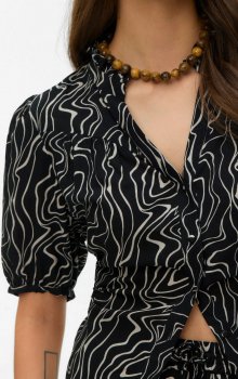 Vero Moda - vmEasy Joy 2/4 V-neck Frill Top